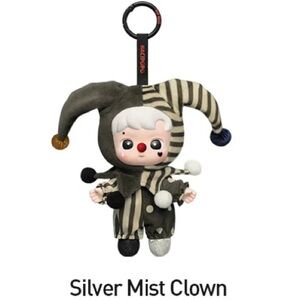 Silver Mist Clown Why So Serious Plush Doll Pendant